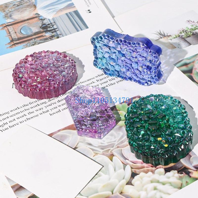Resin Ocean Wave Mold - Epoxy Various Shapes Diamonds Listing Silicone