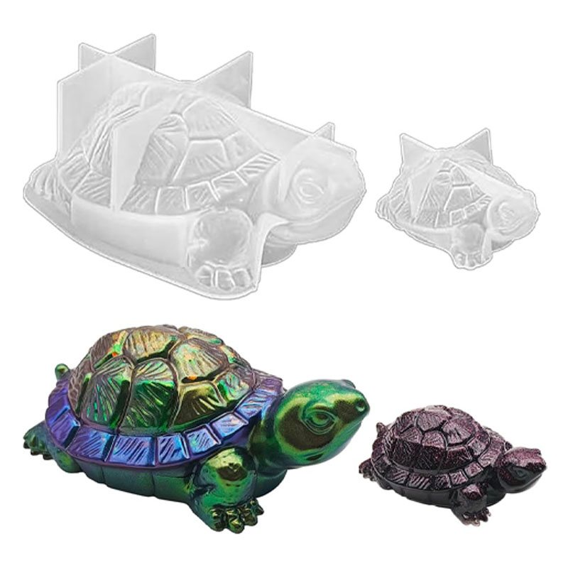 Resin Ocean Wave Mold - 3D Tortoise Resin Molds Thick Silicone