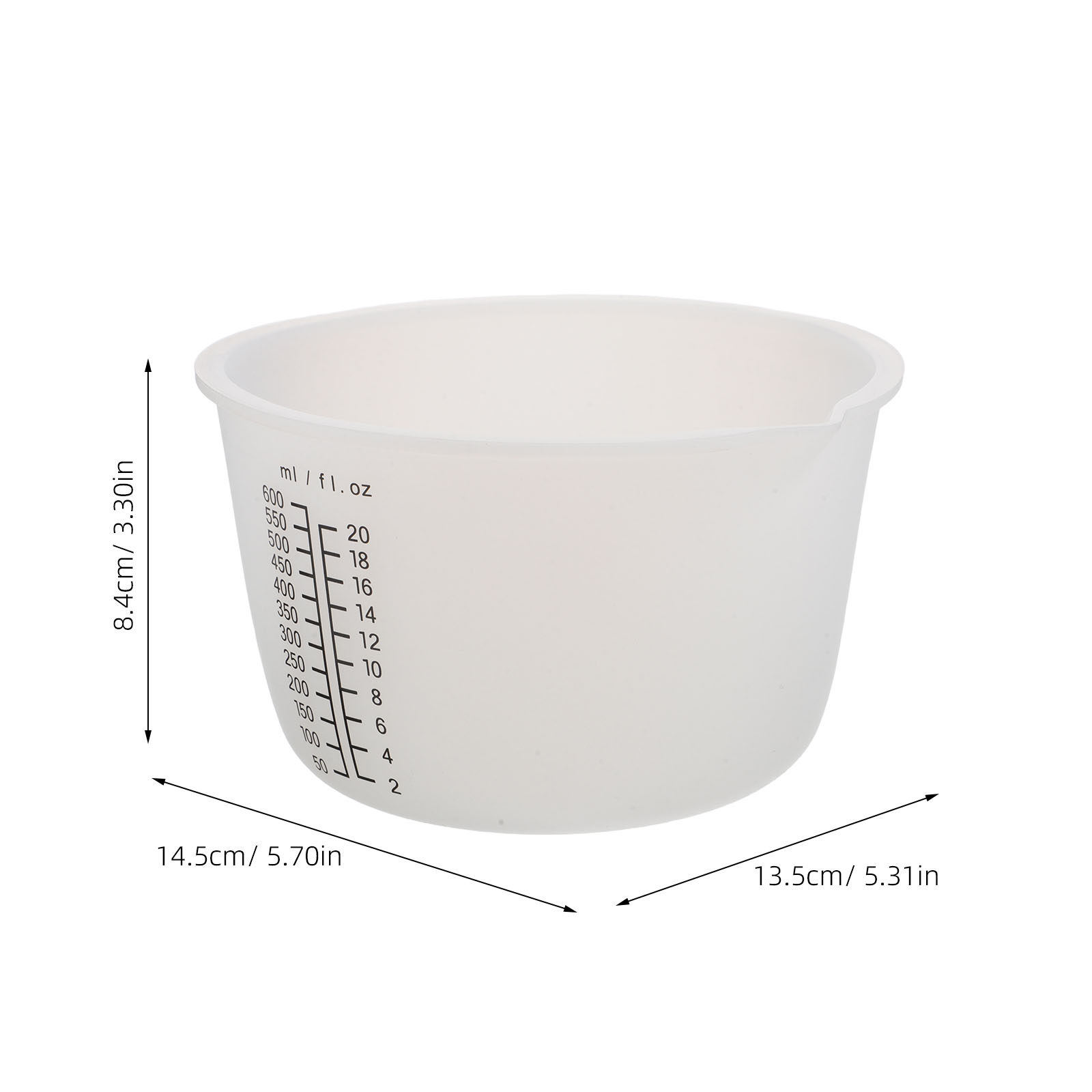 3Pcs Silicone Resin Mixing Cup - огляд і ціна Mixing Cup Silicone