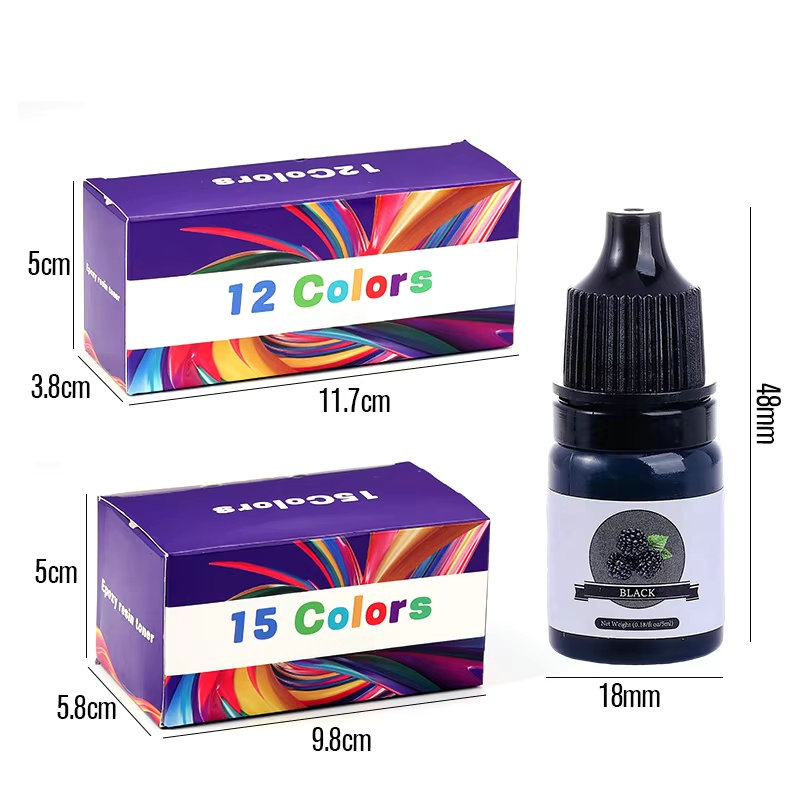 Epoxy Resin Color Pigment 24 V - огляд і ціна Mixing Cup Silicone