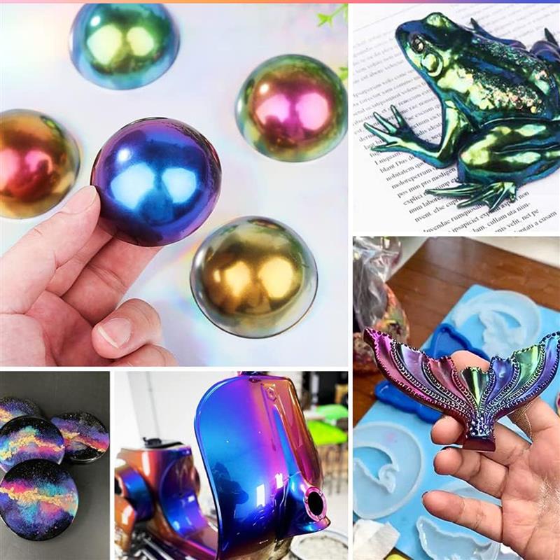 3g Chameleon Mica Powder Epoxy - огляд і ціна Resin Pigment Set