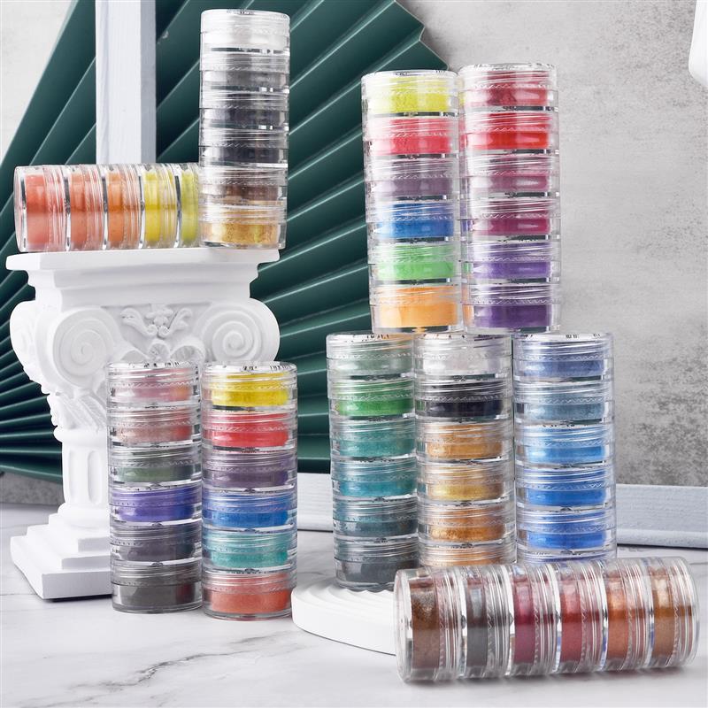 6 Colors/Set Pearlescent Powde - огляд і ціна Resin Pigment Set