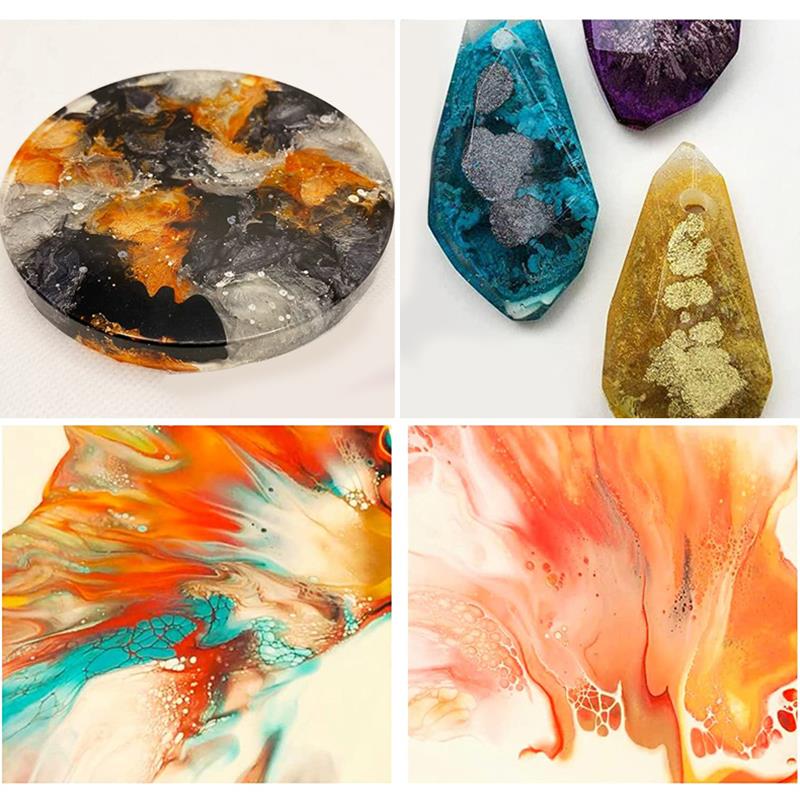 15ml Metal Resin Pigment Alcoh - огляд і ціна Resin Pigment Set