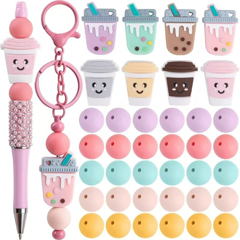 48 Pcs Mixed Style Coffee & Dr - огляд і ціна Mixing Cup Silicone