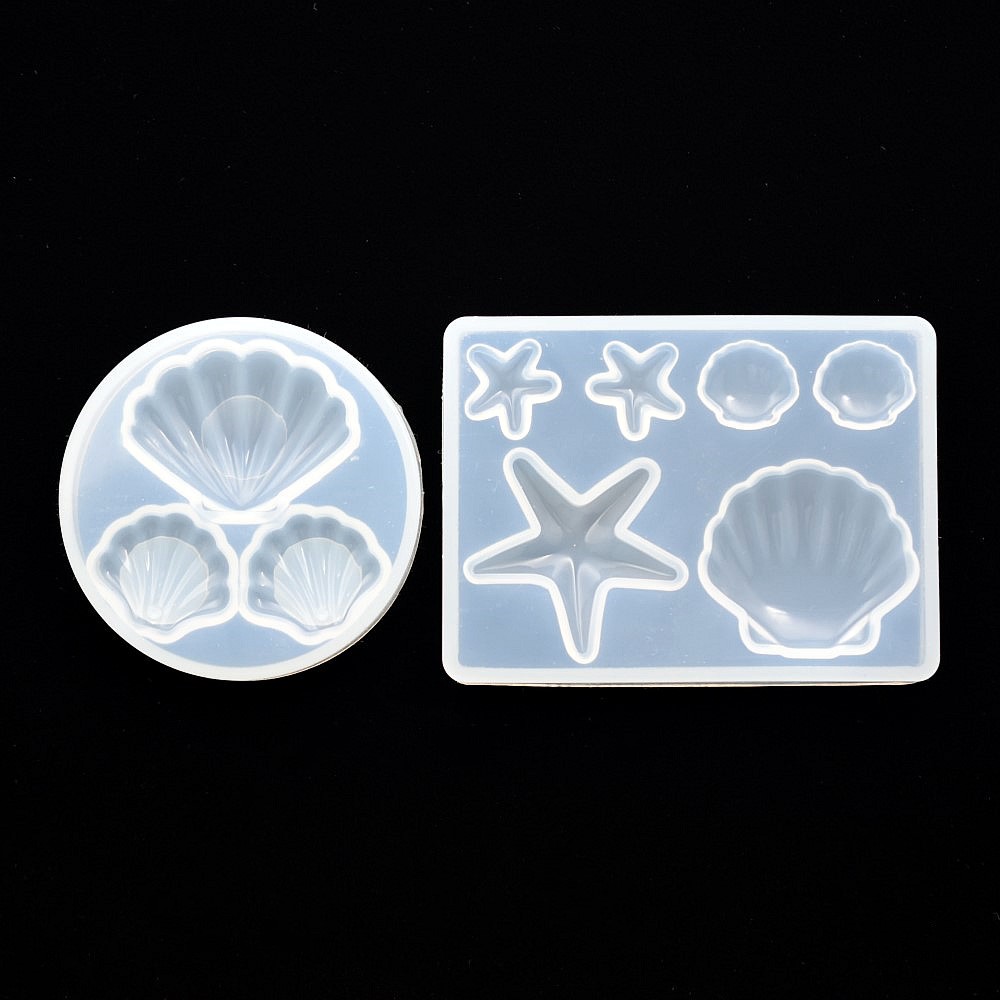 Shell Beads Pendant Silicone M - огляд і ціна Resin Ocean Wave Mold