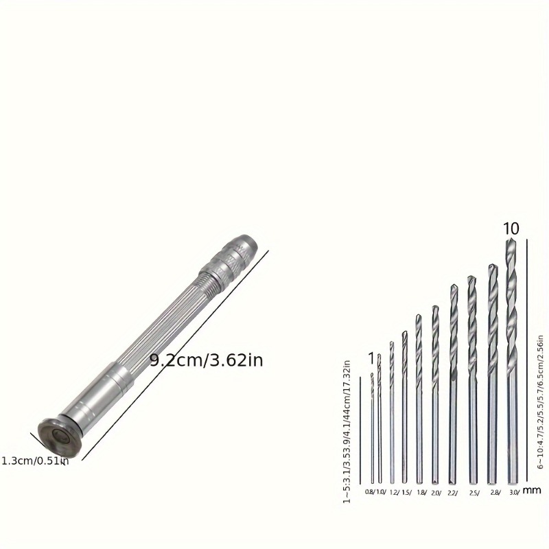 Metal Hand Drill Tool Kit with - огляд і ціна Epoxy Uv Resin Kit