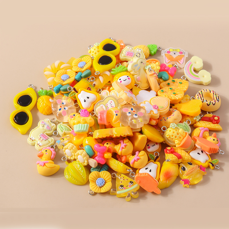 Mixed 10pcs Resin Colorful Hea - огляд і ціна Flower Preservation Resin