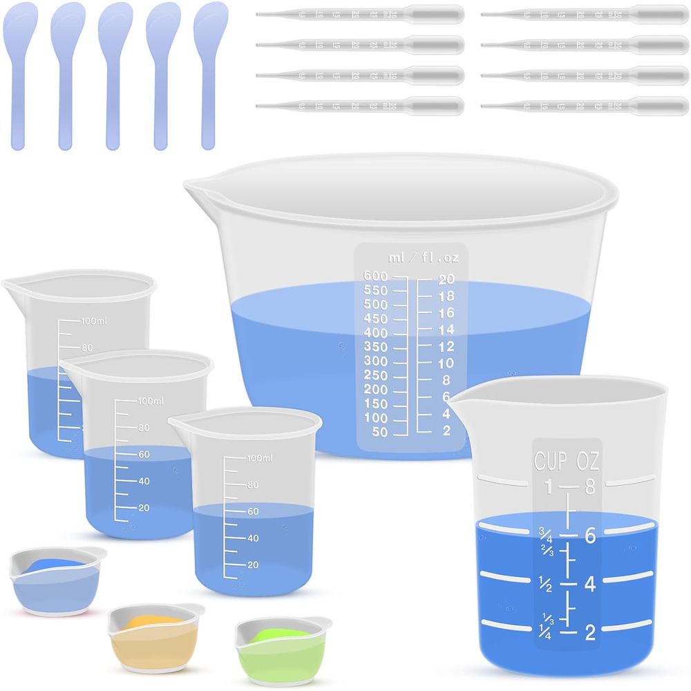 Silicone Resin Mixing Measurin - огляд і ціна Mixing Cup Silicone