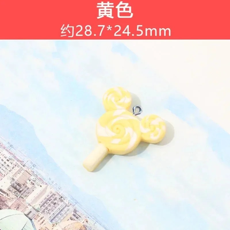 10Pcs Kawaii Mouse Lollipop Re - огляд і ціна Resin Crafts Diy