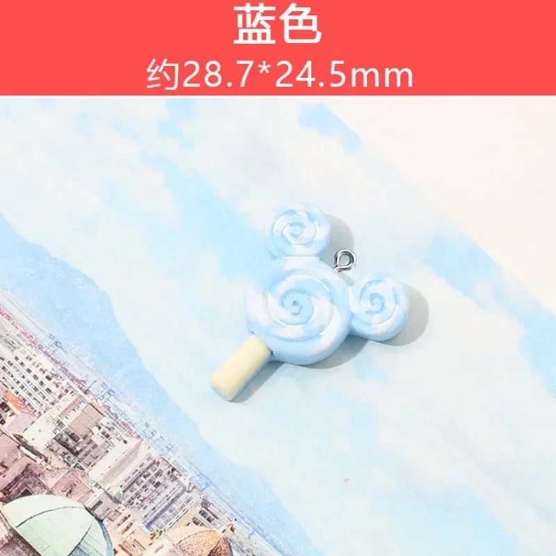 10Pcs Kawaii Mouse Lollipop Re - огляд і ціна Resin Crafts Diy